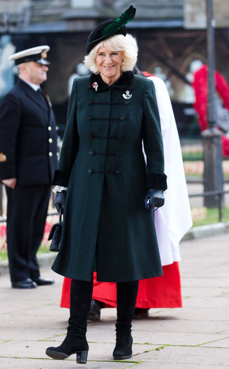 Duchess Camilla Channels Queen Elizabeth, Wears a Gorgeous Brooch