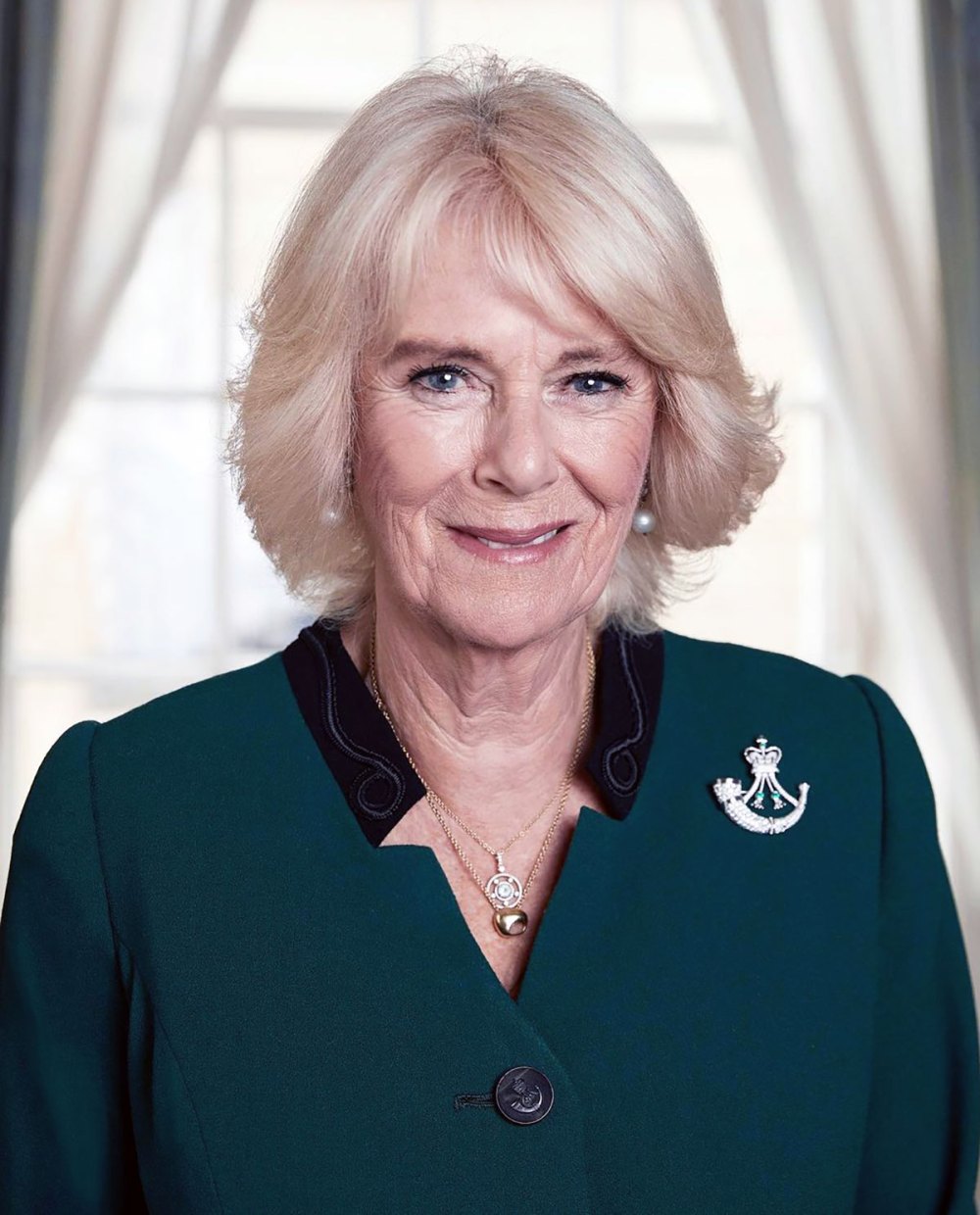 The Meaning Behind Duchess Camilla's Brooch in Her Newest Portrait
