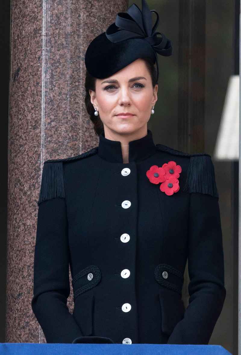 Duchess Kate Pairs a Bespoke Coat Dress With Queen Elizabeth’s Earrings