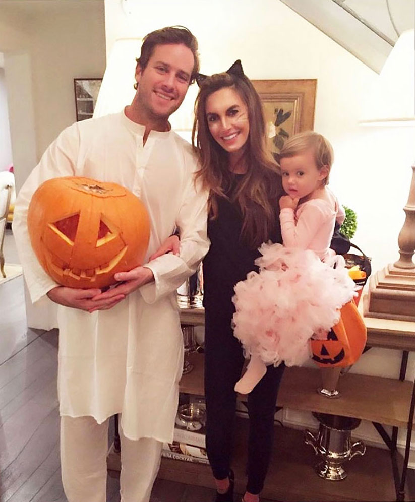 Elizabeth Chambers Shares Throwback Halloween Photos With Armie Hammer After Split