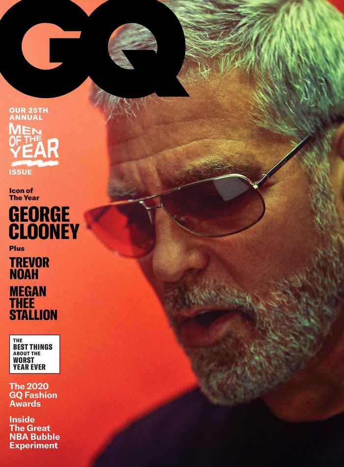 GQ Man Of The Year Cover George Clooney Credits Amal Clooney With Changing His View of Marriage and Kids