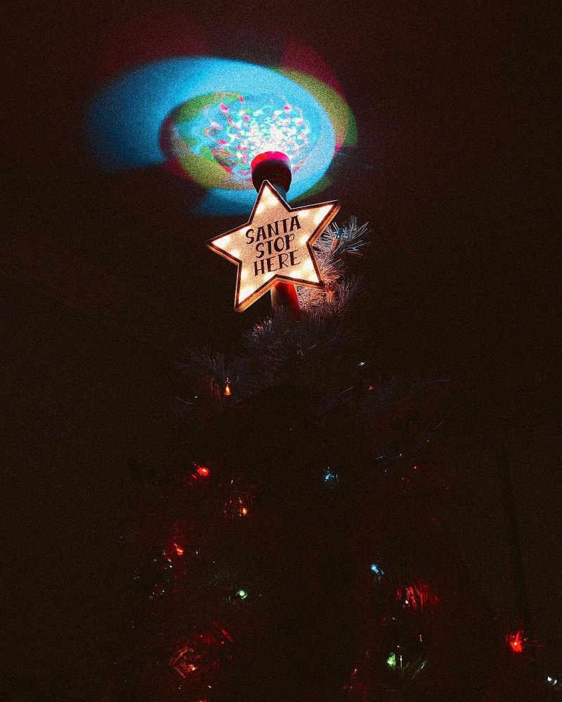 Gigi Hadid Shares Sweet Photos Cradling Her Daughter Christmas Decorations