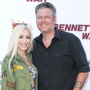 Gwen Stefani and Blake Shelton Celebrate a Belated Thanksgiving After Their Engagement