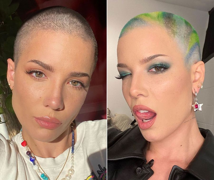 Halsey Adds Even More Edge to Her Buzz Cut