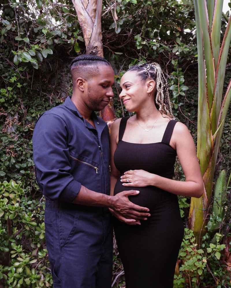Hamilton Leslie Odom Jr Wife Nicolette Robinson Expecting 2nd Child