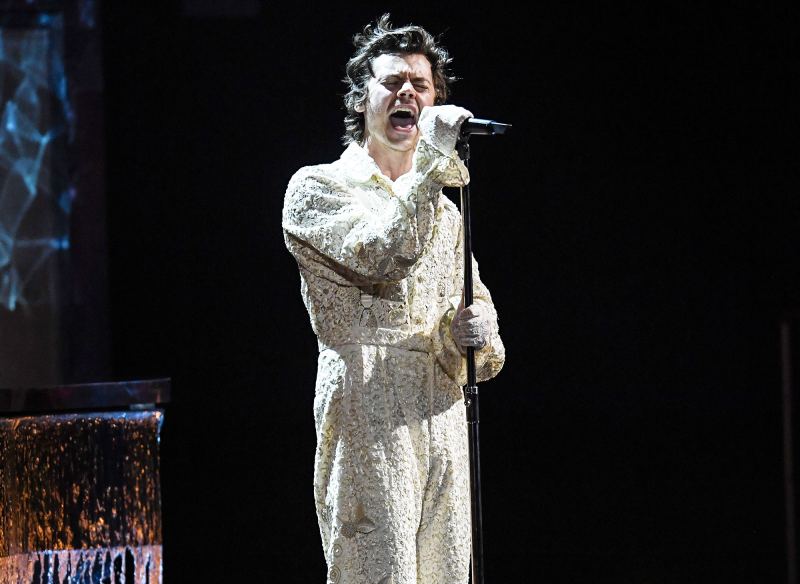 Harry Styles Performing at the Brit Awards Harry Styles Makes History as the First Man to Appear Solo on the Cover of Vogue