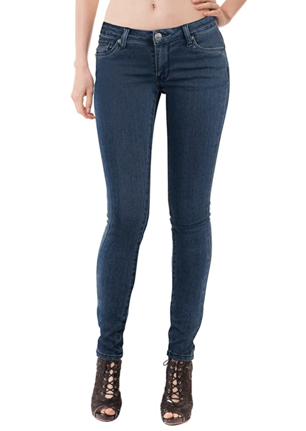 Hybrid & Co. Women's Butt Lift Super Comfy Stretch Denim Skinny Yoga Jeans