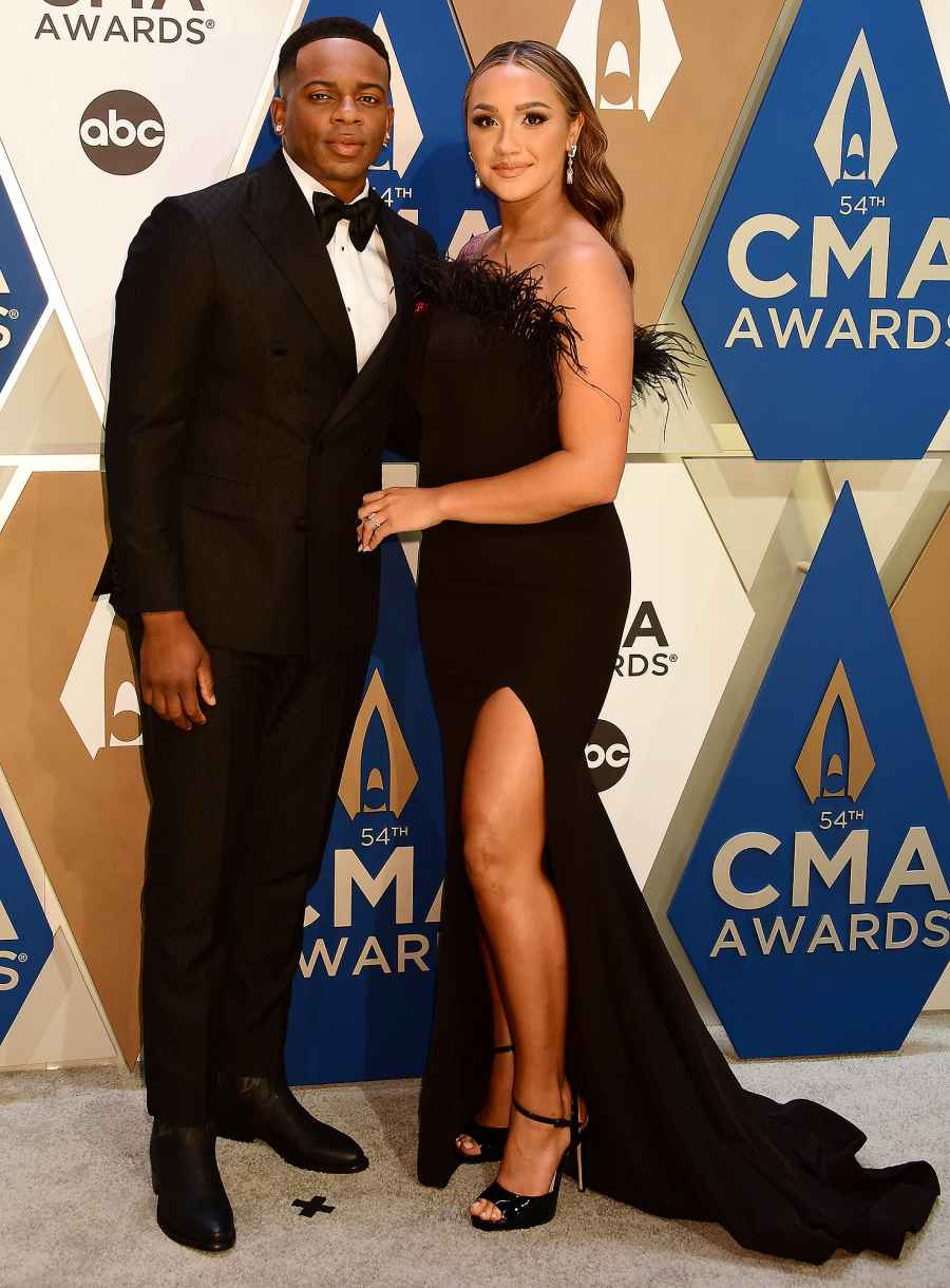JIMMIE ALLEN ALEXIS GALE CMA Awards 2020