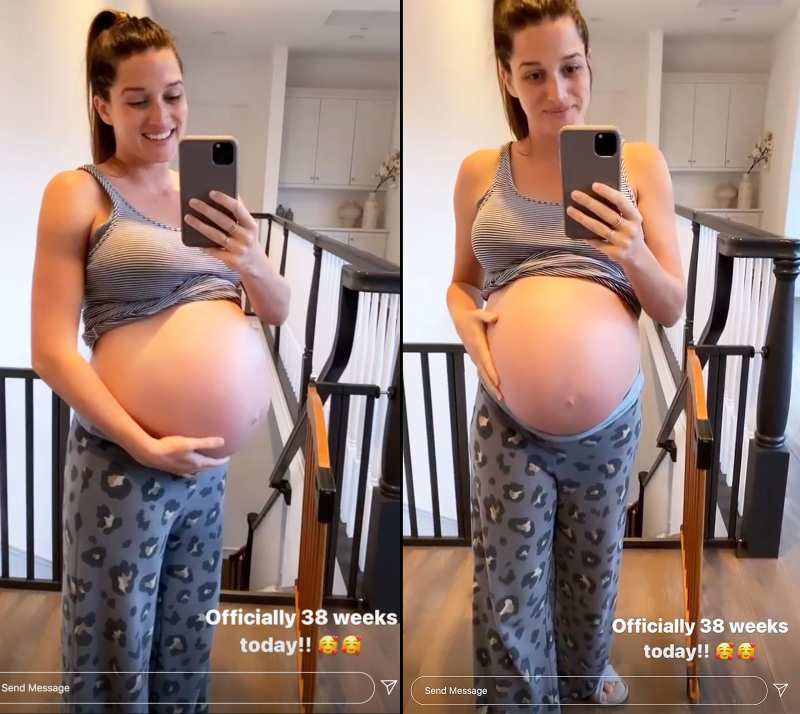 Jade Roper Baby Bump 38 Weeks