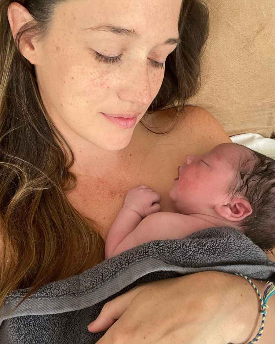 Jade Roper Shares 1st Photo of Newborn Baby Boy With Husband Tanner Tolbert