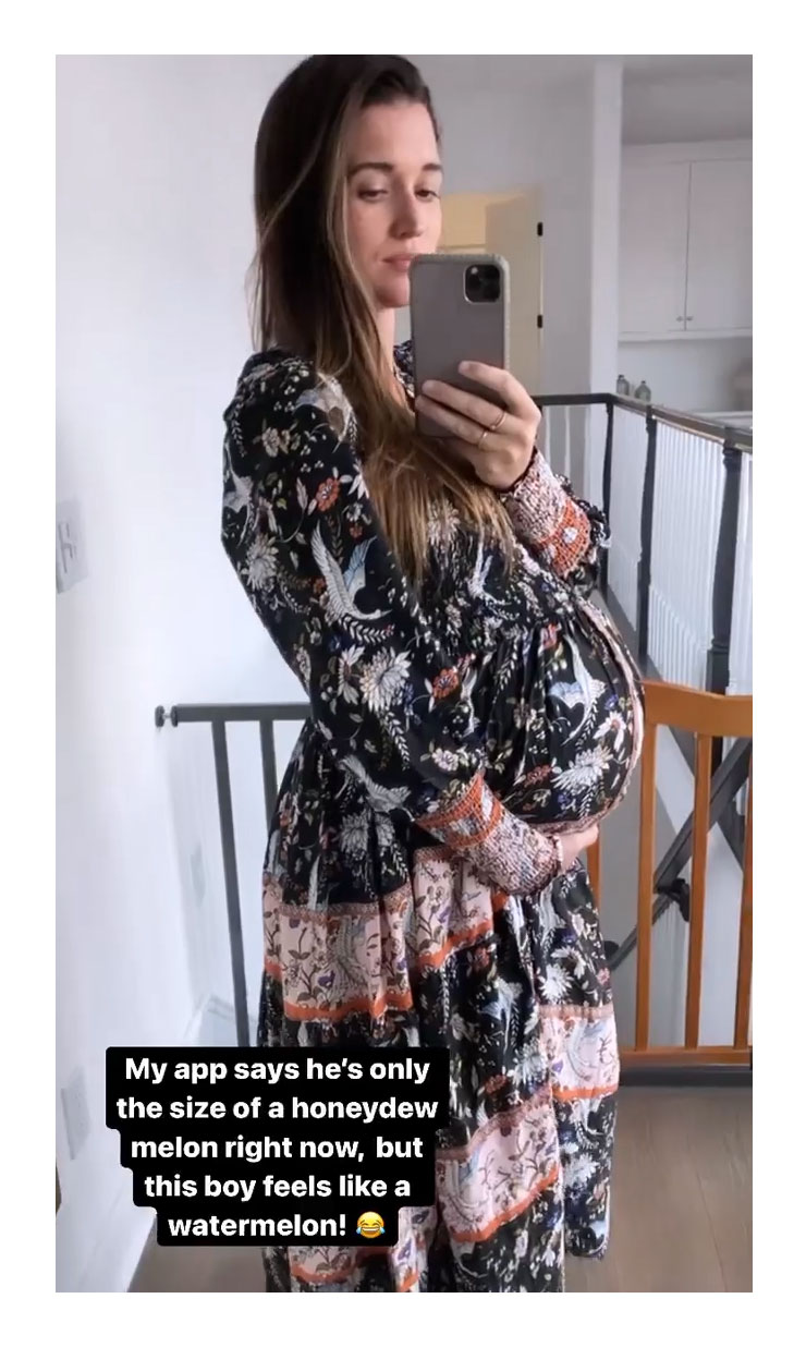 Jade Roper Tolbert Pregnant Baby Bump