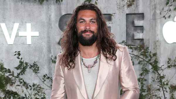 Jason Momoa How to Be a Dad Pink Suit