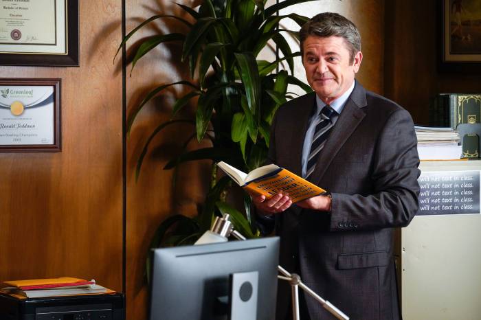 John Michael Higgins Feels the Pressure of Taking on Saved by the Bell Role