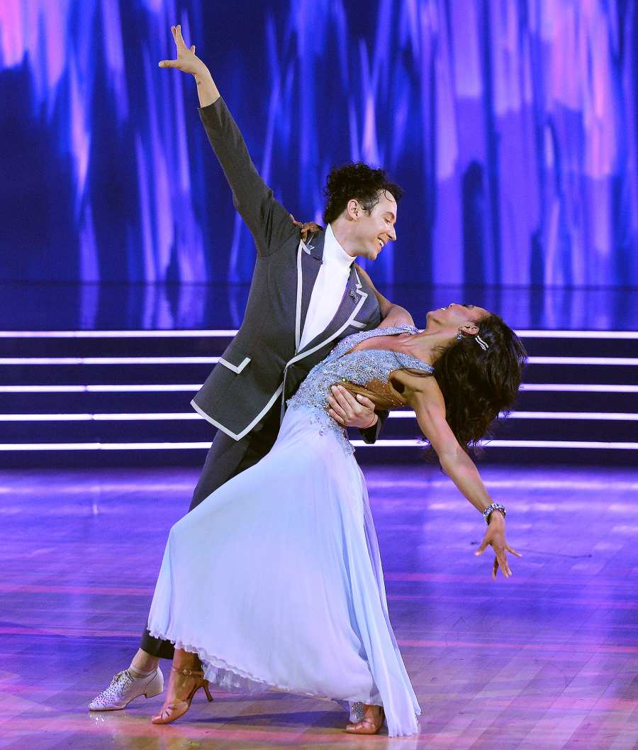 Johnny Weir and Britt Stewart dancing with the stars recap