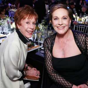 Julie Andrews Recalls Being Caught Kissing Carol Burnett by a Former First Lady