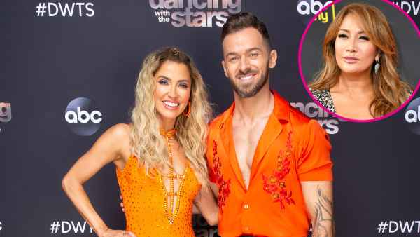 Kaitlyn Bristowe and Artem Chigvintsev Question Carrie Ann Inaba Dancing With The Stars DWTS Judging