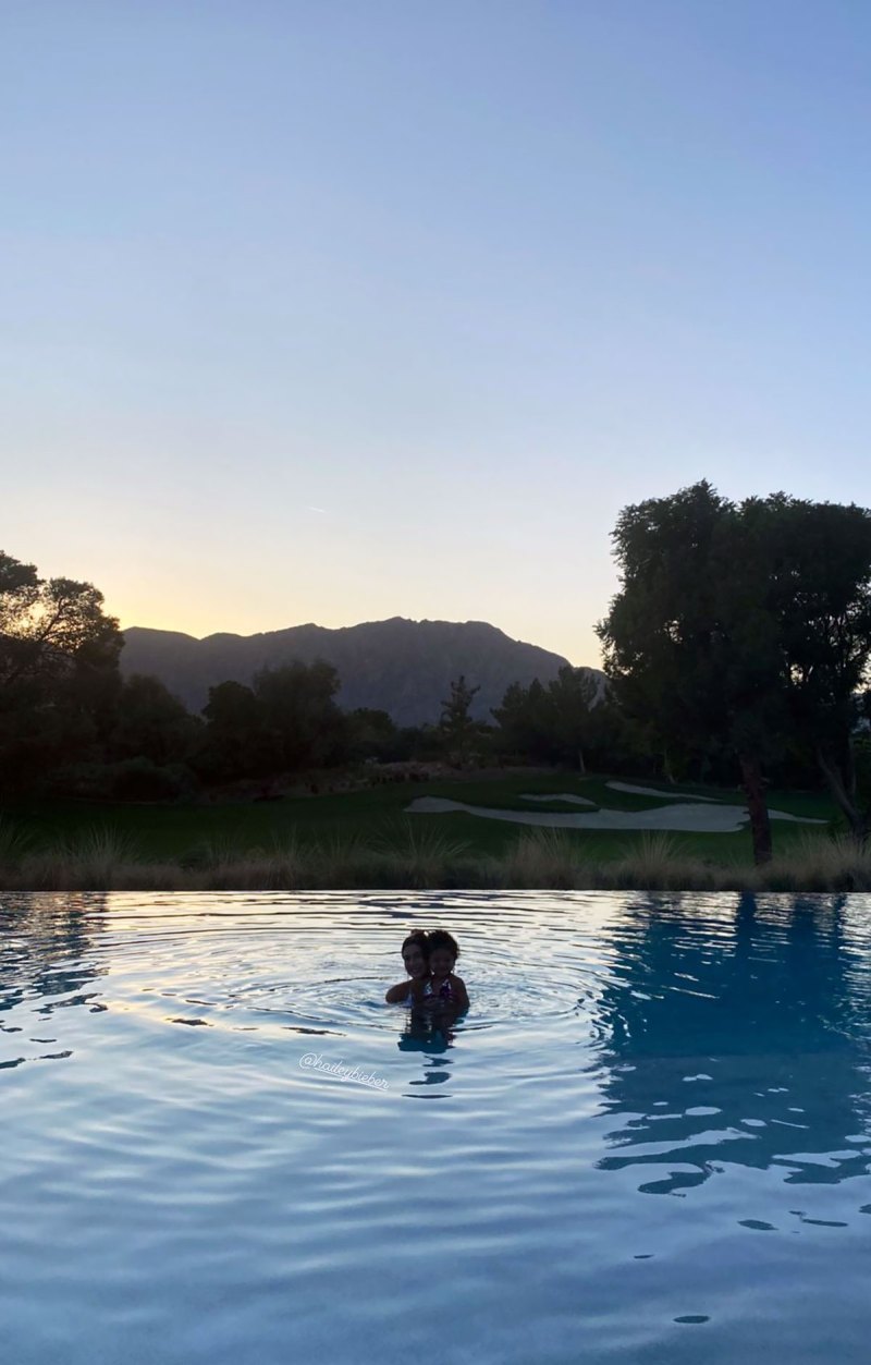 Kylie Jenner’s Daughter Stormi Is All Smiles Swimming With Hailey Baldwin: Pic