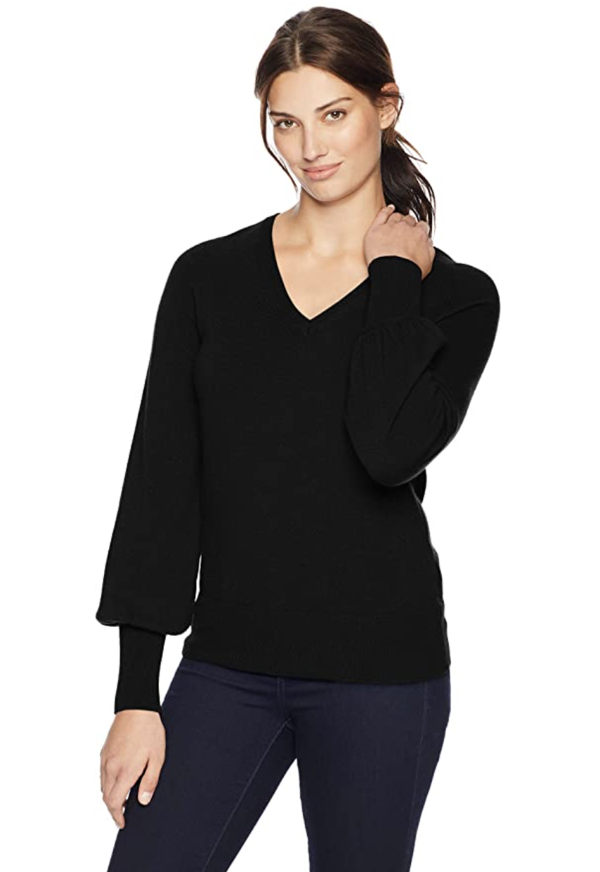Calypso Women's paltina  100% Cashmere Sweater S  Black new w tags msrp 375.00 