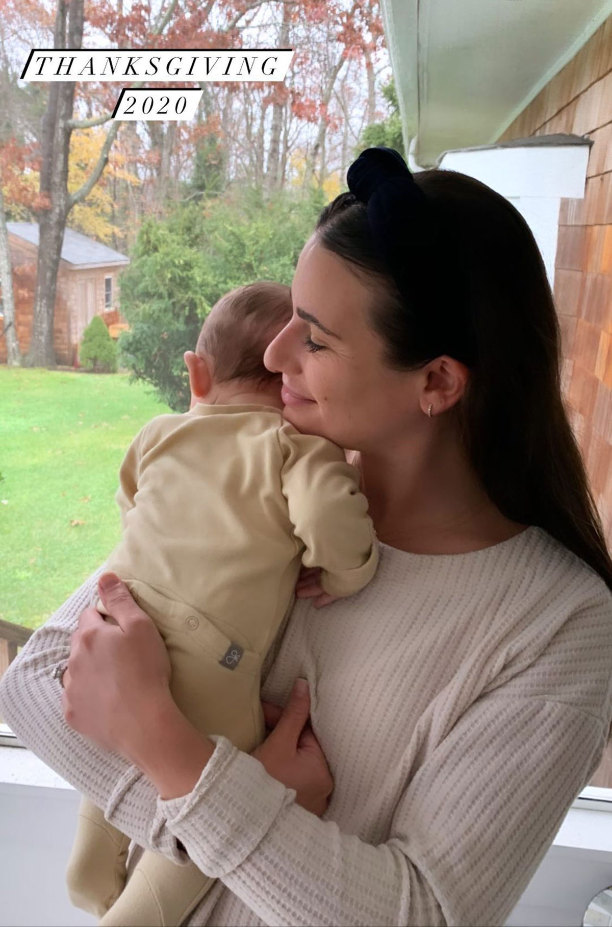 Lea Michele Celebrates Son Ever’s 1st Thanksgiving With Sweet Pic