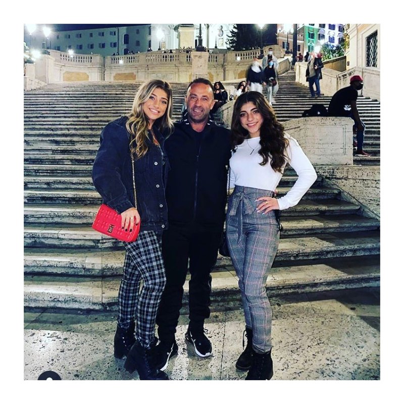 Like Father Like Daughters Joe Giudice Reunites With Daughters Instagram