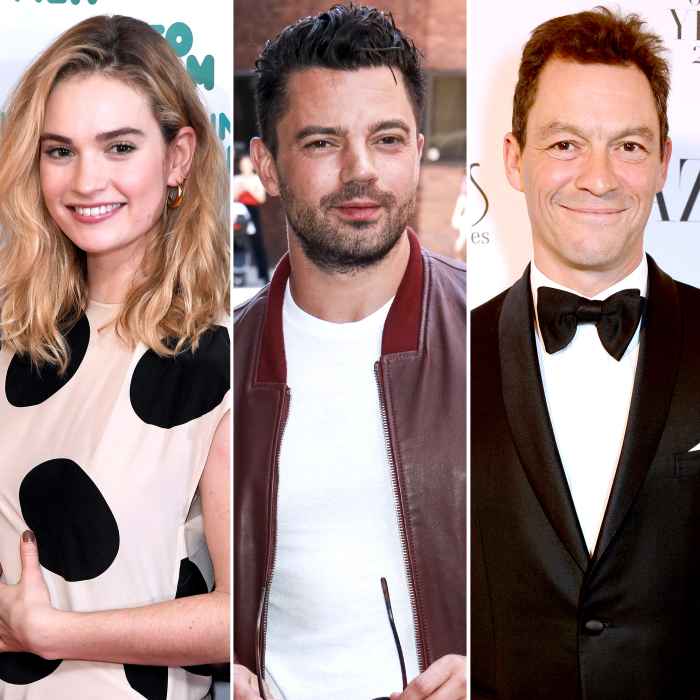 Lily James Steps Out With Dominic Cooper After Dominic West Scandal