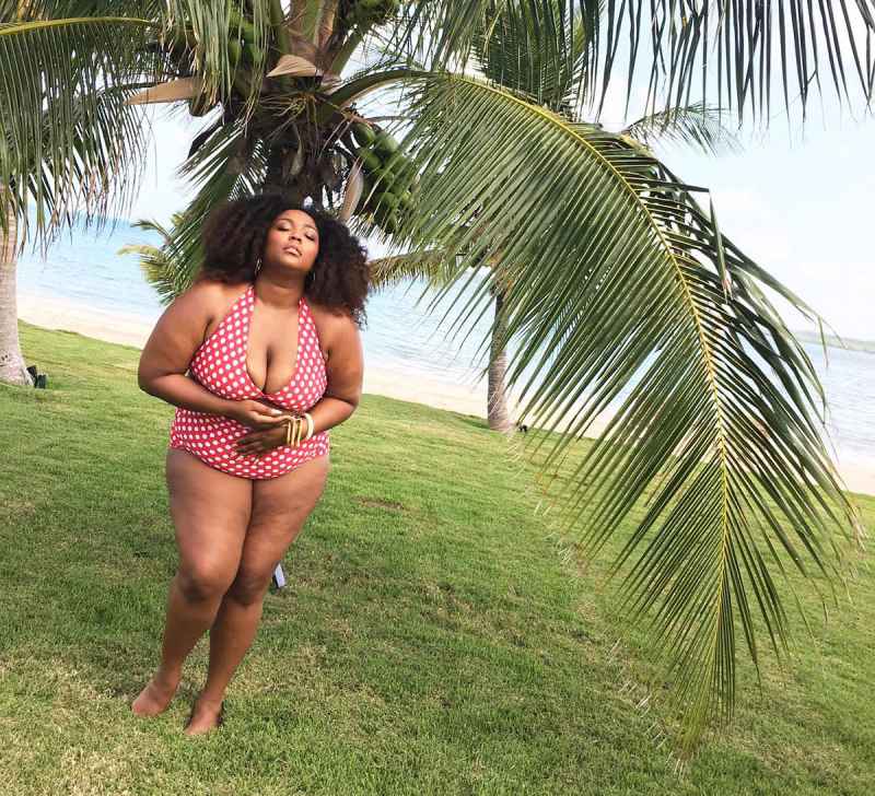 See Lizzo's Hottest Swim Moments