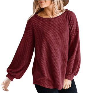 Merokeety ‘Must-Have’ Waffle Knit Top Has Amazon Shoppers in Love ...