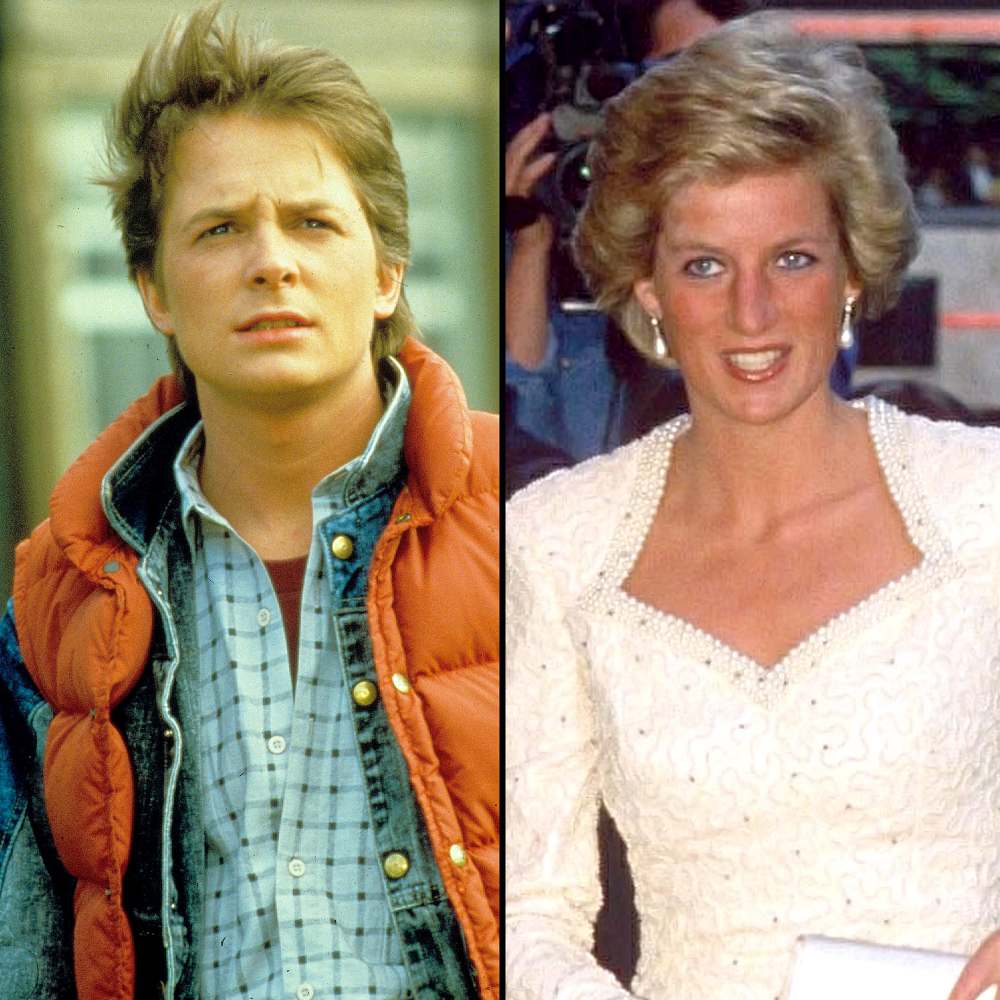 Michael J. Fox Sitting Princess Diana My Movie Premiere Was Nightmare