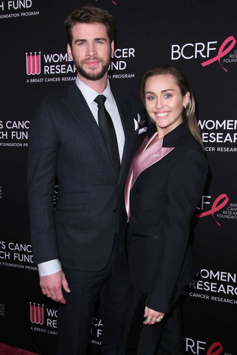 Miley Cyrus and Liam Hemsworth Hollywood Couples Who Called Off Their Engagement