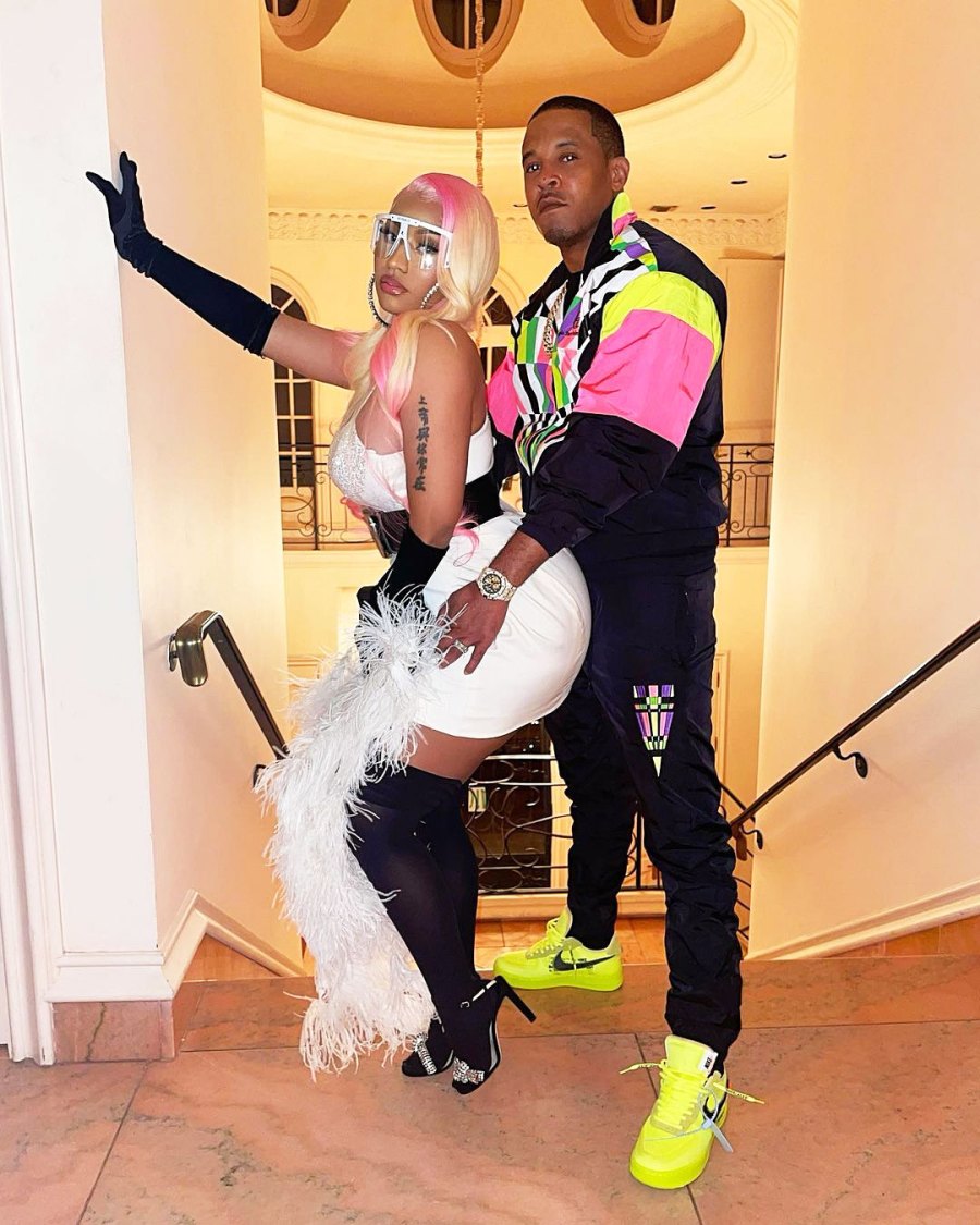 Nicki Minaj and Kenneth Zoo Petty Dressed Up November 2020