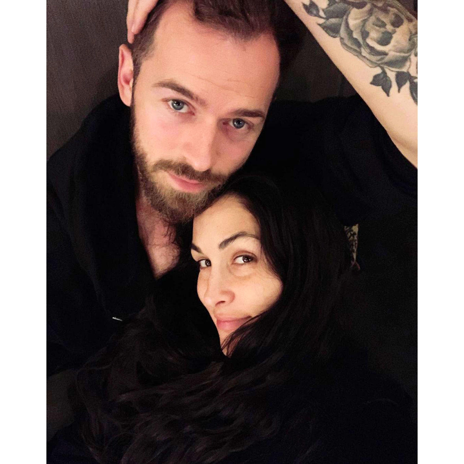 Cute Cuddles! Nikki Bella and Artem Chigvintsev Snap Selfie After ‘DWTS Win'