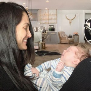 Nikki Bella Describes Tough Breast-Feeding Experience Matteo
