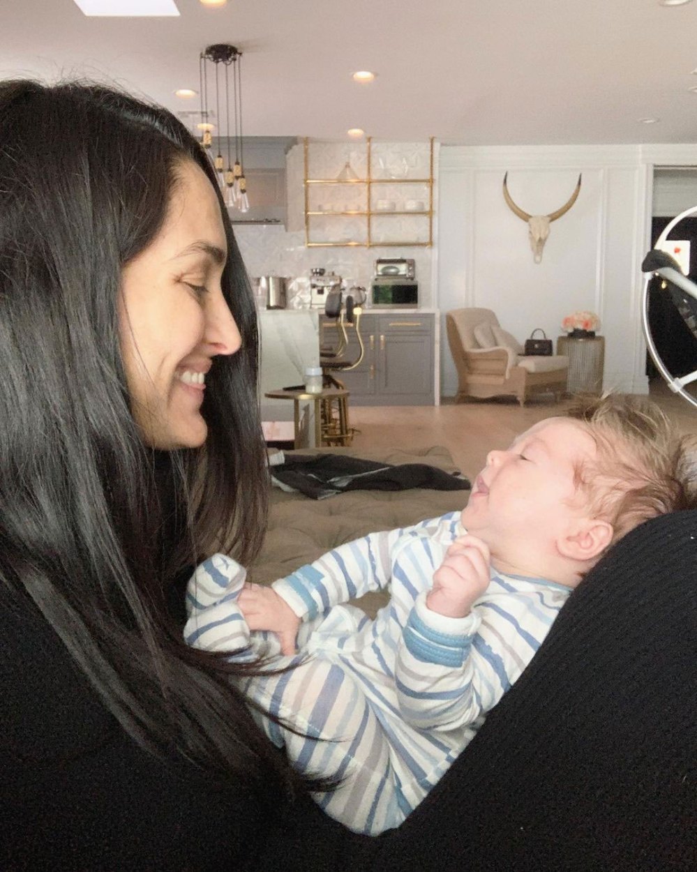 Nikki Bella Describes Tough Breast-Feeding Experience Matteo