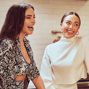Olivia Culpo Sophia Culpo and Aurora Culpo promote their Culpo x INC line for Macys