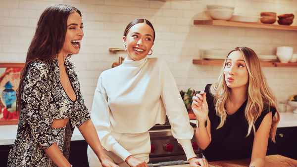 Olivia Culpo Sophia Culpo and Aurora Culpo promote their Culpo x INC line for Macys