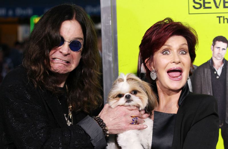 Ozzy Osbourne Sharon Osbourne Seven Psychopaths Osbournes Family Album