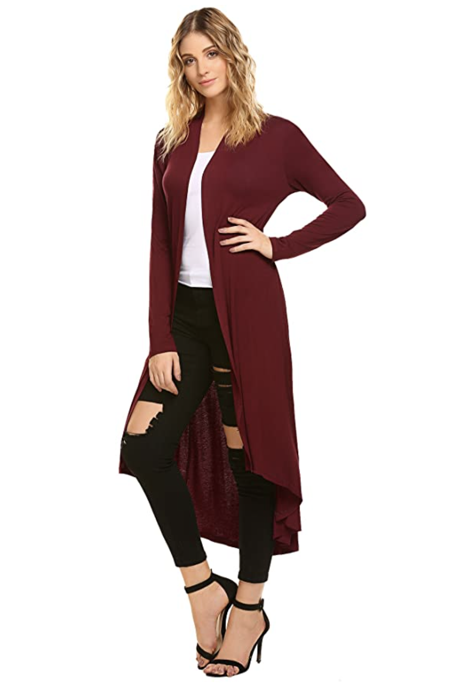 Pogtmm Maxi Cardigan Adds Instant Elegance to Your Look | Us Weekly