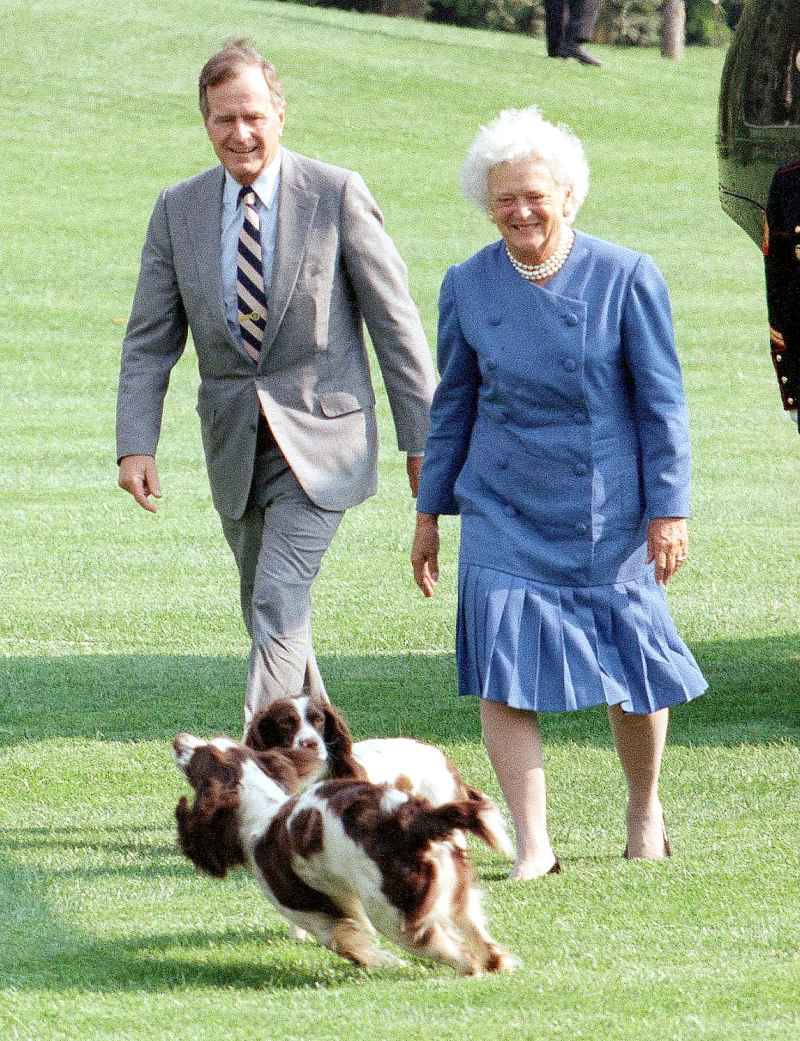 Millie and Ranger (George H.W. Bush) Pets White House Through Years