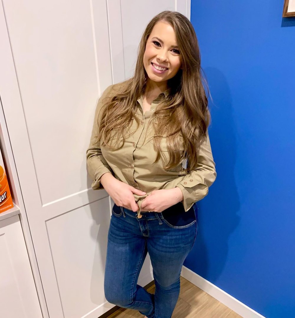 Pregnant Bindi Irwin Jokes She&rsquo;s Never Going Back After Trying Maternity Jeans