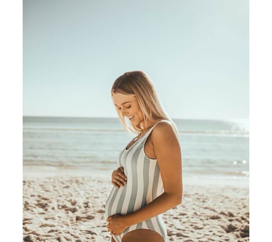 Sadie Robertson and More Pregnant Stars Rocking Bathing Suits in 2020
