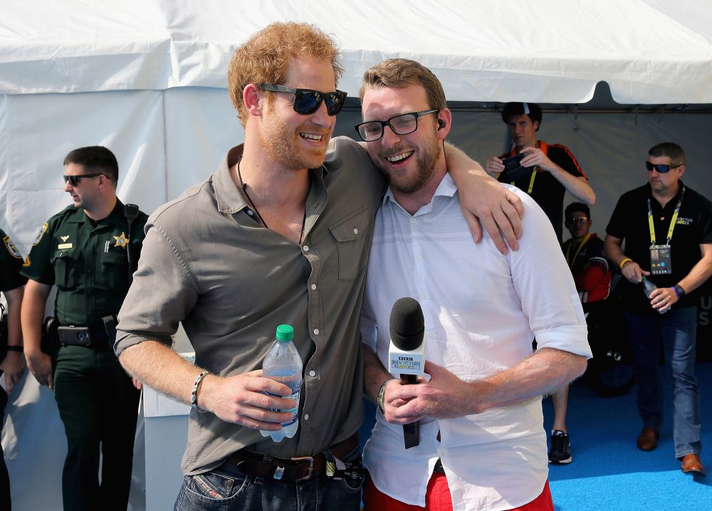 Prince Harry Makes Surprise Appearance on &lsquo;Strictly Come Dancing&rsquo; to Cheer on Pal JJ Chalmers