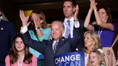 Joe Biden's cutest moments with his children and grandchildren over the years