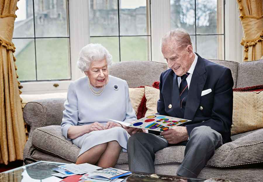 Queen Elizabeth II and Prince Philip Celebrate 73rd Anniversary With Card From Their Great Grandkids