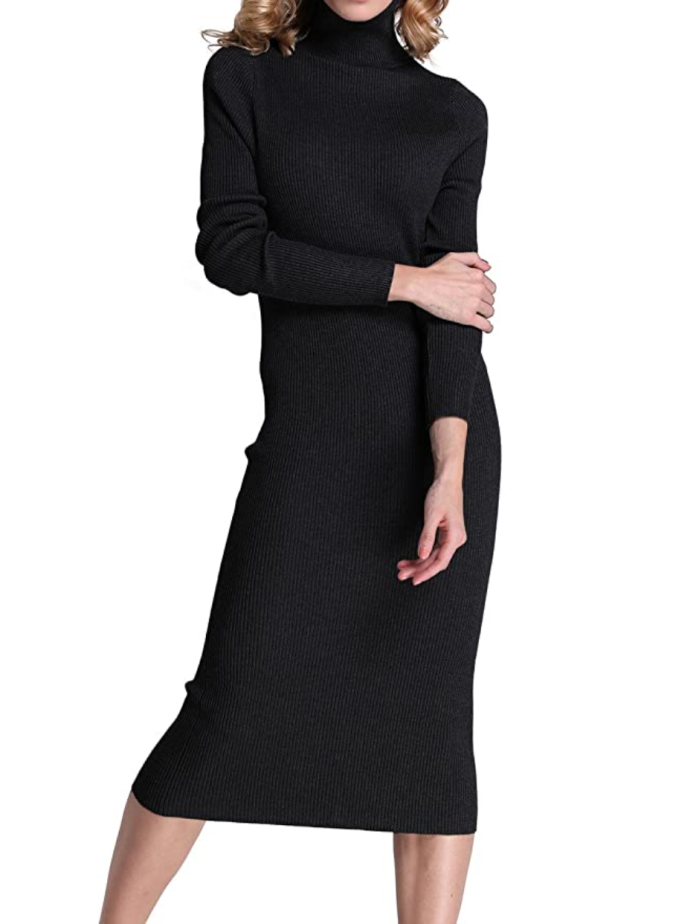 Rocorose Turtleneck Dress Is the Definition of Minimalist Chic | Us Weekly