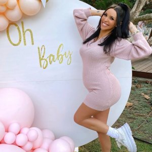 Scheana Shay baby bump pregnant Pretty In Pink