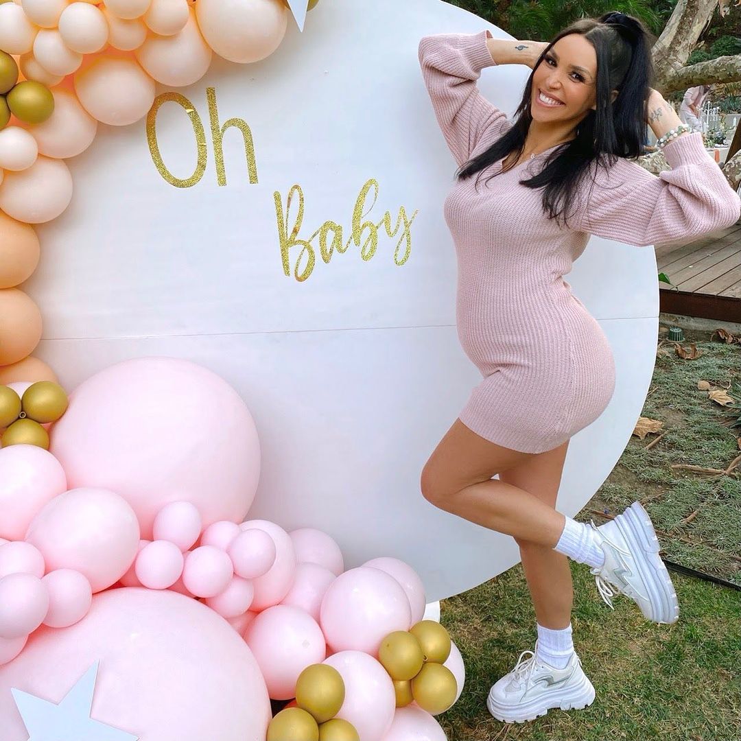 Scheana Shay baby bump pregnant Pretty In Pink