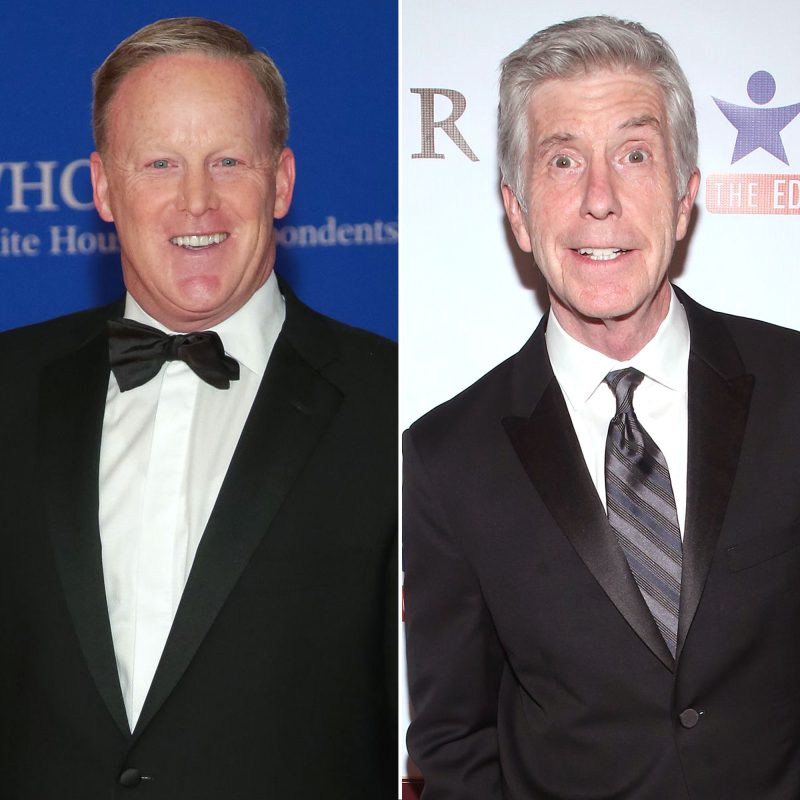 Sean Spicer and Tom Bergeron Biggest Dancing With the Stars Feuds