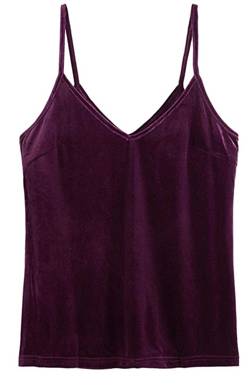 SheIn Simple Velvet Tank Feels Insanely Luxurious and Soft | UsWeekly
