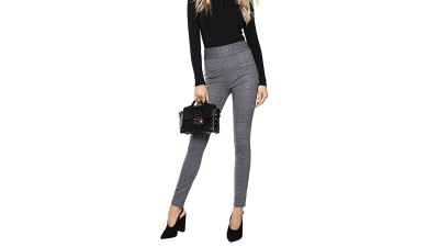 SweatyRocks Women's Casual Stretchy Work Pants