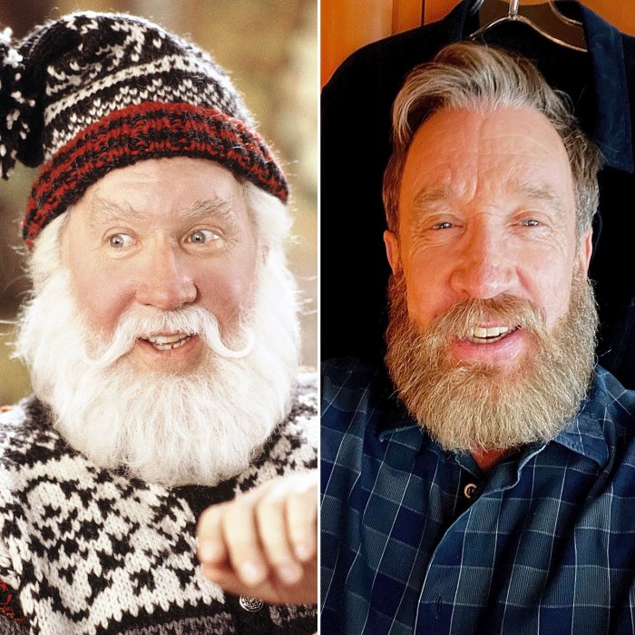 Tim Allen canaliza su personaje de 'Santa Claus' con nueva barba ...